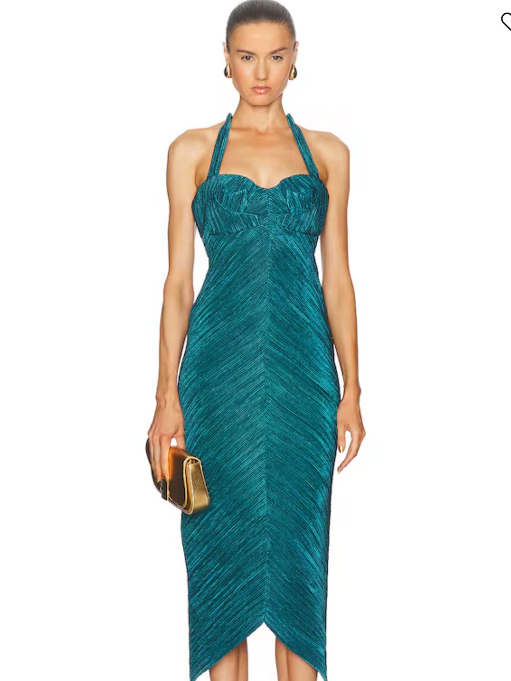 Cult Gaia Milo Dress in Seamoss